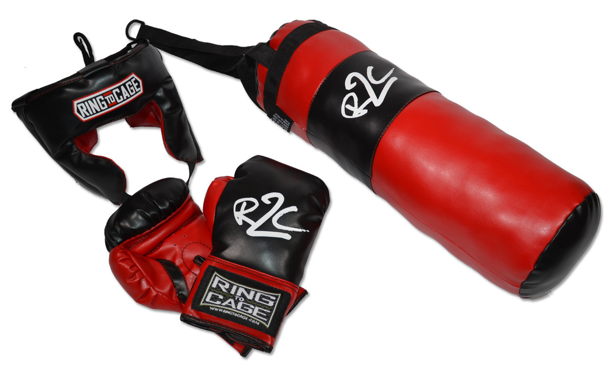 Боксерський набір для дітей RING TO CAGE Kids Boxing Set, фото 1