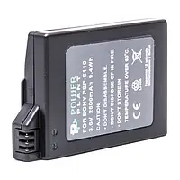 Аккумулятор для фотоаппарата PowerPlant Sony PSP-S110/2000/2600/S360 Black 2600mAh