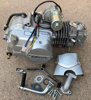 Двигатель DELTA ,ALFA ,ACTIVE -125 ( полуавтомат) алюминиевый цилиндр АЛЬФА люкс альфа люкс