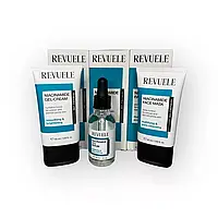 Набор для проблемной кожи с ниацинамидом Revuele Niacinamide, 3 средства