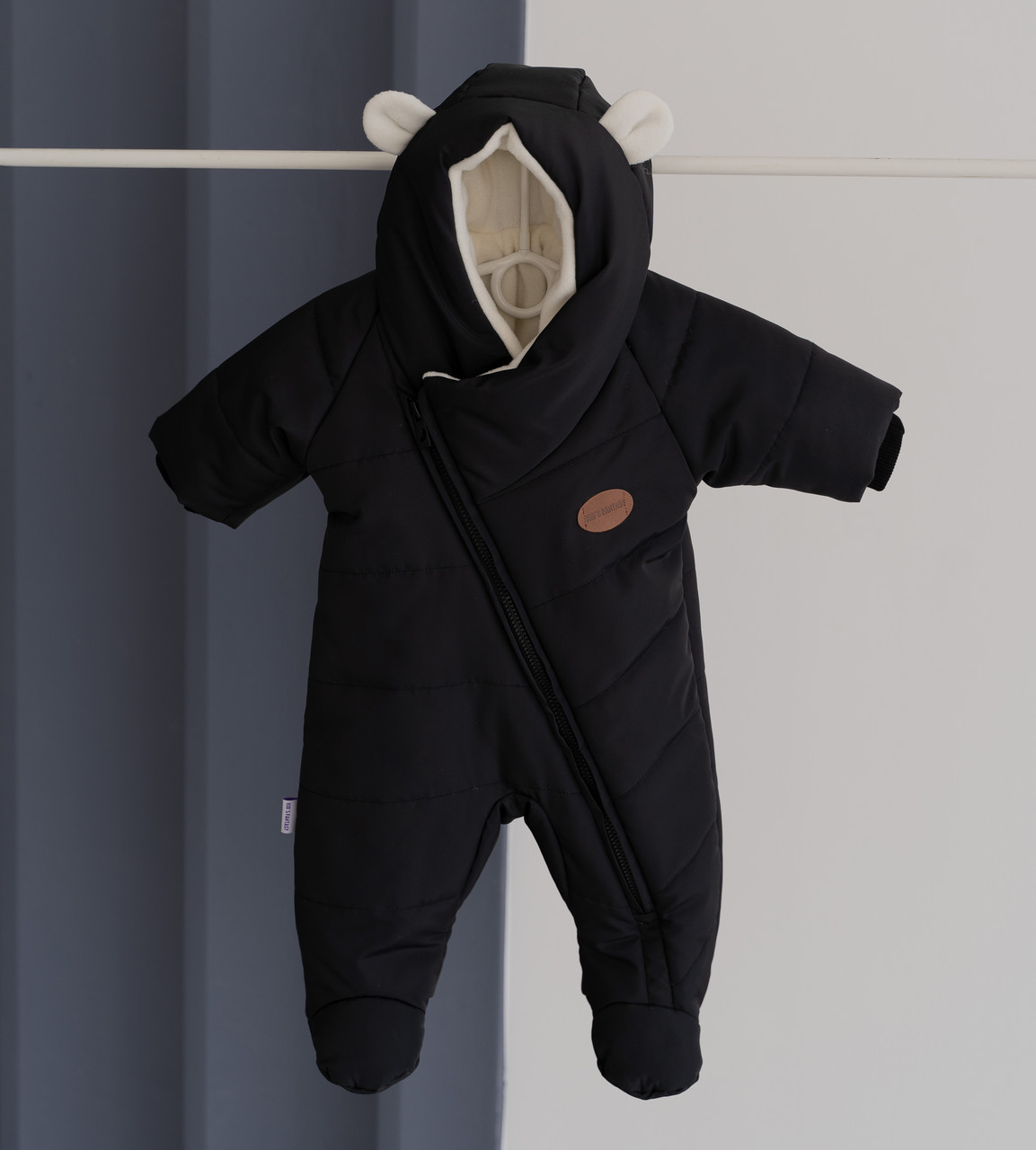 Дитячий демісезонний комбінезон с капюшоном для новонародженого  BELLISSIMO 62 68 74 см