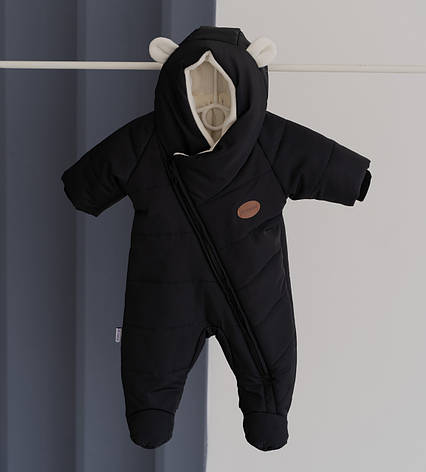 Дитячий демісезонний комбінезон с капюшоном для новонародженого BELLISSIMO 62 68 74 см, фото 1