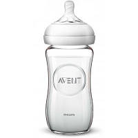 Бутылочка для кормления Philips AVENT Natural 240 мл стеклянная (SCF053/17) - Топ Продаж!