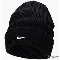 Шапка Nike Peak Beanie FB6529-010 (FB6529-010). Чоловічі спортивні шапки. Спортивний чоловічий одяг.