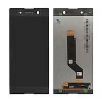 Дисплей Sony G3212 Xperia XA1 Ultra Dual / G3221 / G3223 / G3226 в сборе с сенсором black Original P