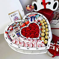 Подарок любимой девушке, Сладкий подарочный бокс, Подарки на день рождения девушке, Оригинальный подарок жене