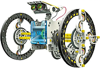 Робот конструктор дитяча іграшка на сонячній батареї Educational Solar Robot / навчальний конструктор 14 в 1