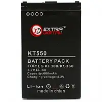 Акумулятор к телефону Extradigital LG KF300 600 mah