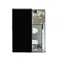 Дисплей Samsung SM-N980 / N981 Galaxy Note 20/20 5G в сборе с сенсором и рамки Grey service orig