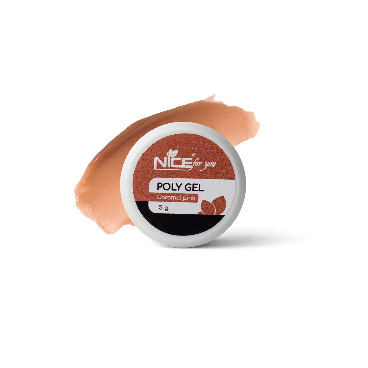 Полігель Nice for you Caramel Pink Карамельний 5 г