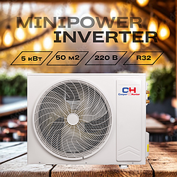 Тепловий насос Cooper&Hunter CH-WH5.0MIPRK MINIPOWER INVERTER для ГВП 5 кВт, 50 кв. м, 1 фаза, 220 В