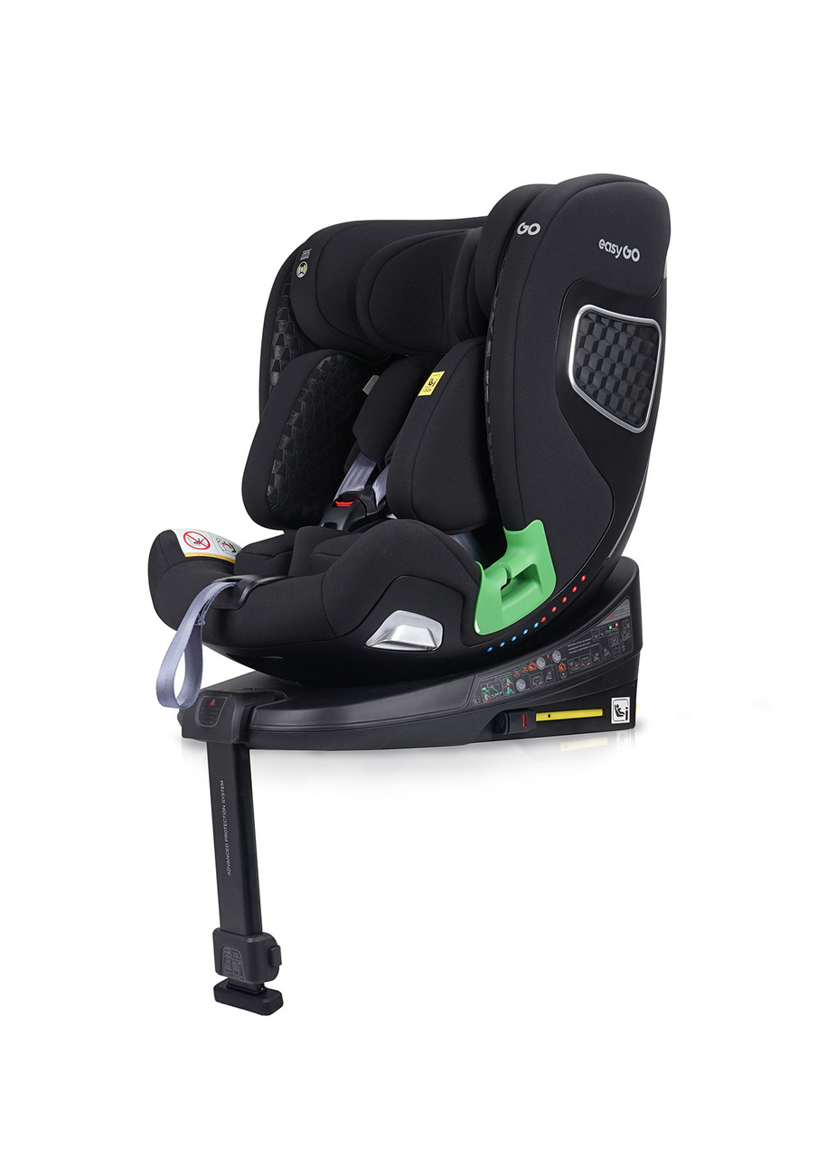 Автокрісло EasyGo Trust Isofix от 0 до 25 кг, Iron