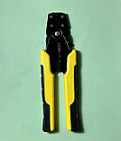 Інструмент обжимний для ножових (плоских) клем без ізоляції, фото 4