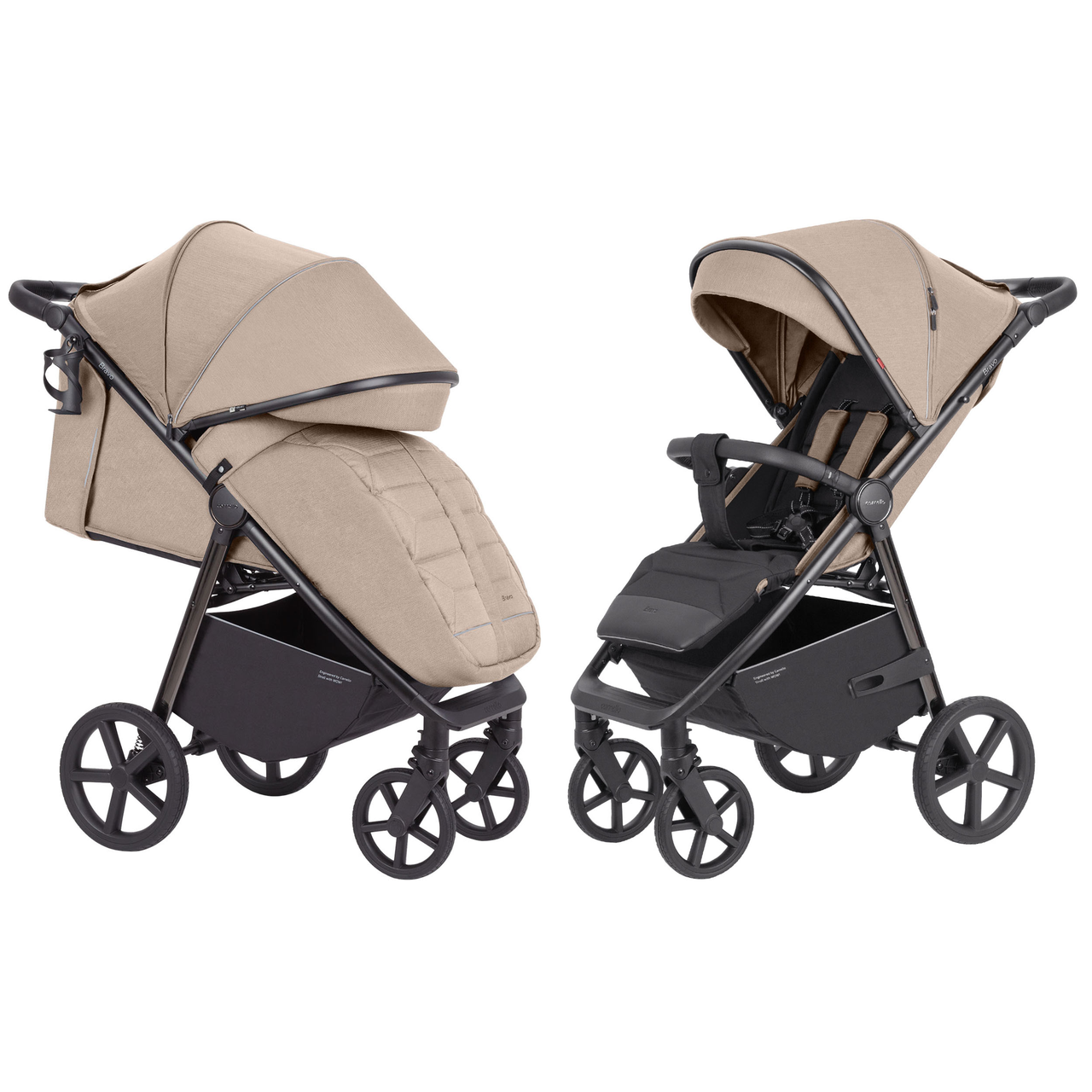 Коляска прогулянкова CARRELLO Bravo CRL-5515 Ivory Beige 2024 NF, слонова кістка, Карелло Браво