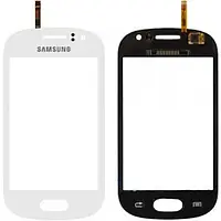Сенсор Samsung S6810 white orig