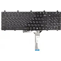 Клавіатура для ноутбука PowerPlant KB311101 Black (MSI GX60, GE60, GE70, GT60 чорний фрейм)