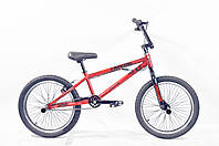 Велосипед Crossride 20 BMX-FRS ST "PHANTOM" рама 10 Красный с черной вилкой ORG