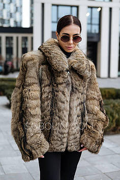 Шубка універсальна з натурального хутра