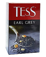 Чай Tess Earl Grey чорний з цедрою цитрусових і ароматом бергамоту 90 г (52510)