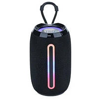 Bluetooth-колонка TG653 с RGB ПОДСВЕТКОЙ, speakerphone, радио, black