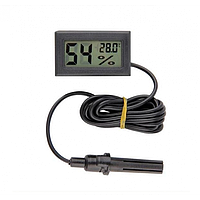 Цифровой термометр-гигрометр с выносным датчиком влажности FY-12 el