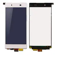 Дисплей Sony E6533 Xperia Z3 + / E6553 в сборе с сенсором white orig