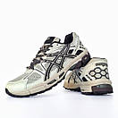 Кросівки чоловічі білі Asics  Gel Kahana 8 White Black (15676), фото 4