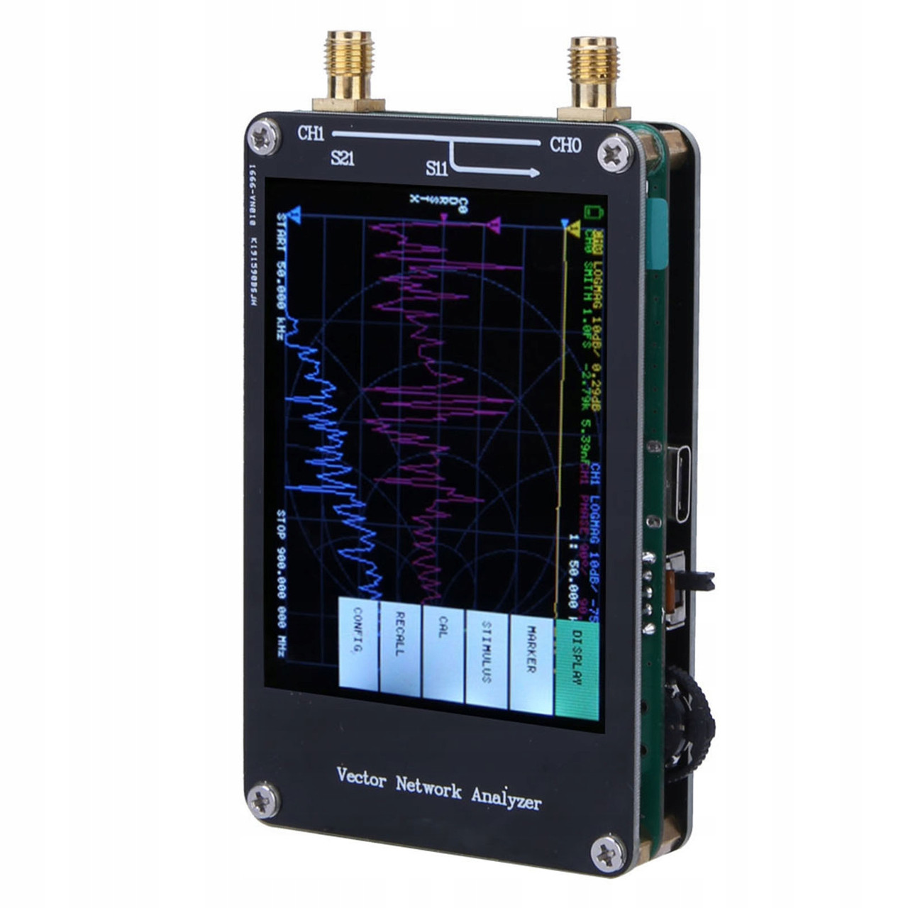 Векторный анализатор цепей Nano VNA 50 кГц 900 мГц АЧХ КСВ NANO VNA el - фото 3 - id-p2119578641