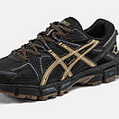 Кросівки чоловічі чорні Asics Gel-kahana 8 Retro Wear-Resistant Trail Black Brown (14941), фото 10