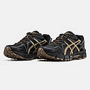 Кросівки чоловічі чорні Asics Gel-kahana 8 Retro Wear-Resistant Trail Black Brown (14941), фото 9