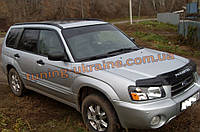 Дефлектори вікон (вітровики) COBRA-Tuning на SUBARU FORESTER II 2002-2008