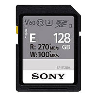 Карта памяти Sony SDXC 128GB C10 UHS-II U3 V60 R270/W100MB/s