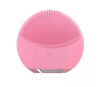 Массажер для лица, силиконовая щетка для чистки лица Luna mini ART 120 (розовая) el