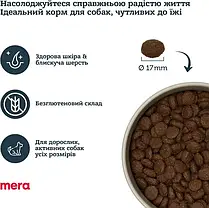 Сухий корм для собак MERA PS Lamm&Reis з ягням та рисом 1 кг, фото 6