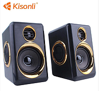 Компьютерные колонки активная акустика Kisonli T-005 el