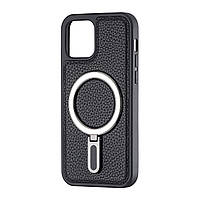 Чехол Jinduka Leather Ringo iPhone 12 Pro Black