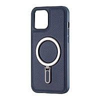 Чехол Jinduka Leather Ringo iPhone 12 Pro Max Blue