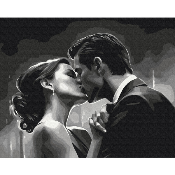 Картини за номерами 40×50 см. Романтичний нуар. Brushme 3892