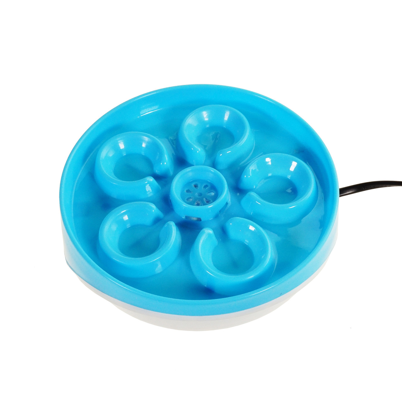 Двухуровневая яйцеварка-пароварка на 12 яиц электрическая, голубой el - фото 4 - id-p2119586403