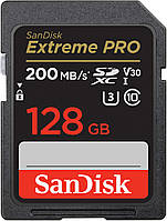 Карта памяти SanDisk SD 128GB Extreme Pro V30 (SDSDXXD-128G-GN4IN)