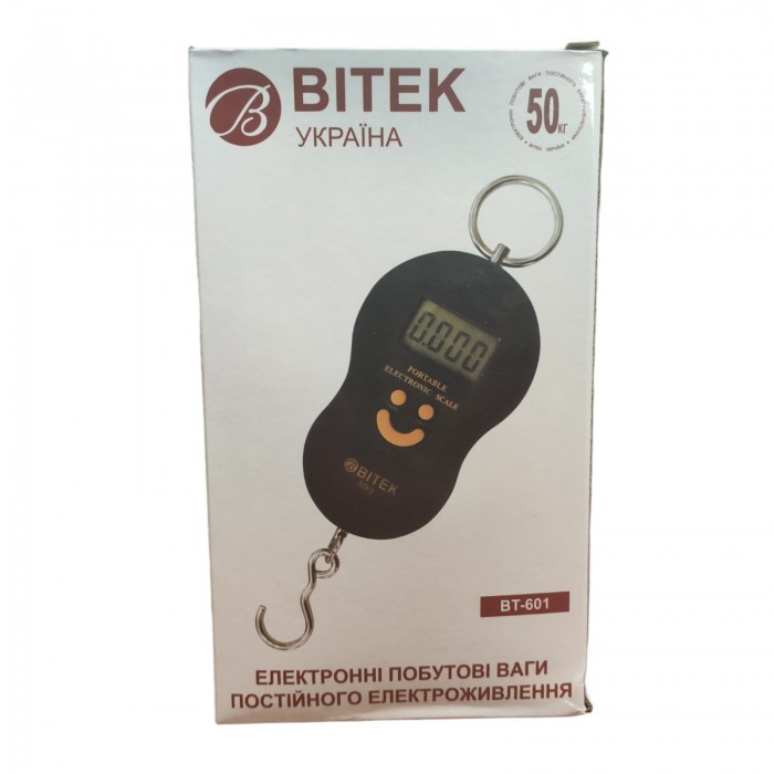 Электронный кантер весы BITEK YZ-BT-601 до 50 кг Оранжевый el - фото 5 - id-p2119580722