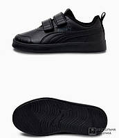 Кеды детские Puma Courtflex v2 V PS 37154306 (37154306). Детские повседневные кроссовки. Детская спортивная