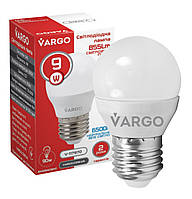 LED лампа VARGO G45 9W E27 855lm 6000K (V-117970)