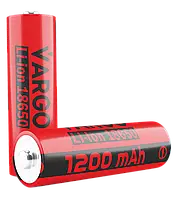 Аккумулятор VARGO Li-ion 18650 3.7V 1200mAh