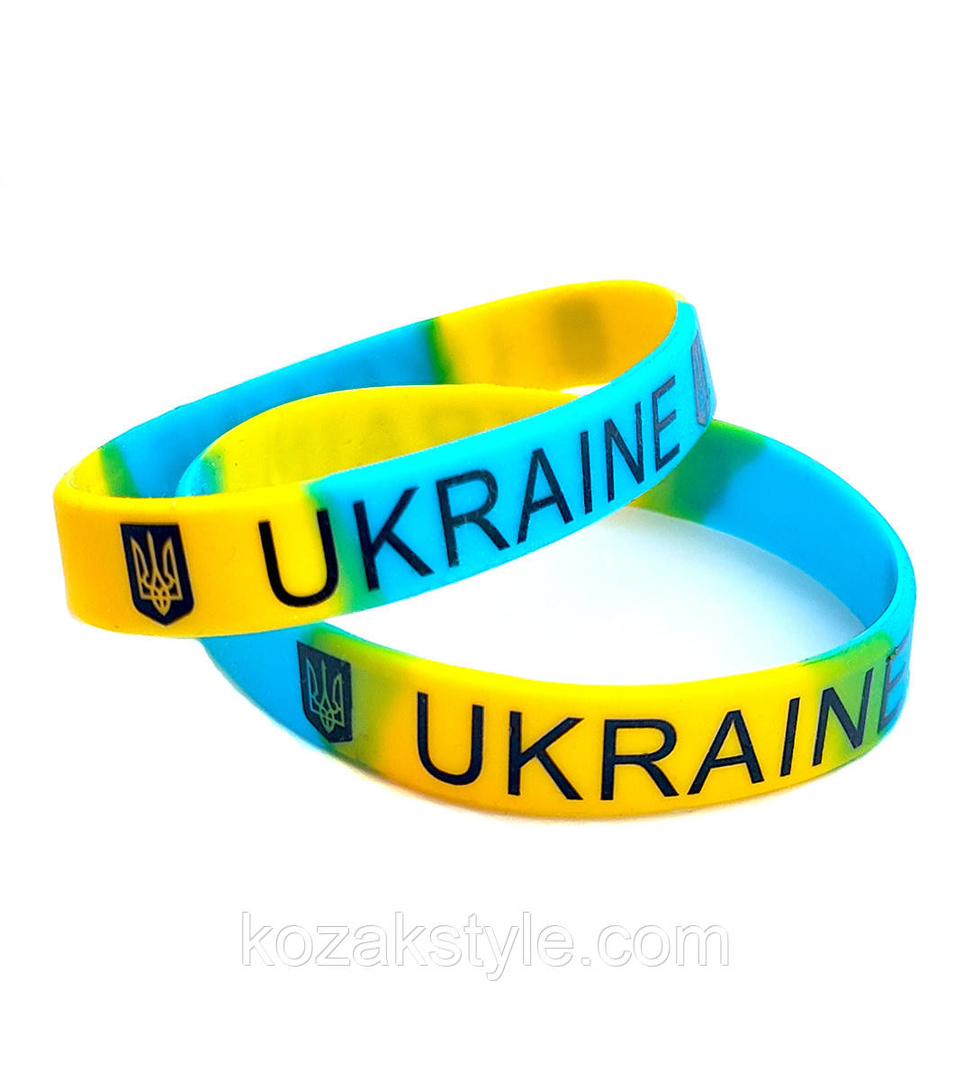 Браслет силіконовий Ukraine - фото 1 - id-p172992058