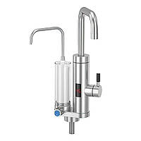 Проточний водонагрівач із фільтром Faucet ZSWK-D02 3300 W електронагрівач води — міні бойлер (ST)