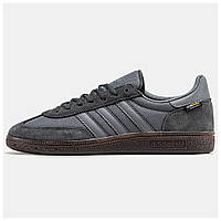 Мужские кроссовки Adidas Spezial Handball Cordura Grey Brown, серые замшевые кроссовки адидас спешл кордура