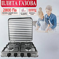 Газовая плита A-PLUS 4 конфорки (2108) Gray