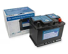 Акумулятор 660 AGM KRAISSMANN 60 A·год для системи старт-стоп, фото 2
