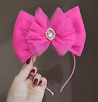 Бант великий Бантик великий на обручі Ободок 330 грн